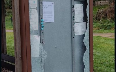 Vandalismus im Boulepark